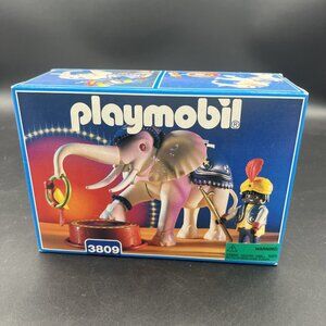 Playmobil Circus Elephant & Trainer 3809 Brand New